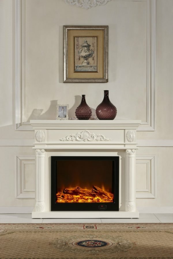 Electric fireplace and mantel - Image 6