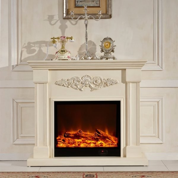 Electric fireplace and mantel - Image 7