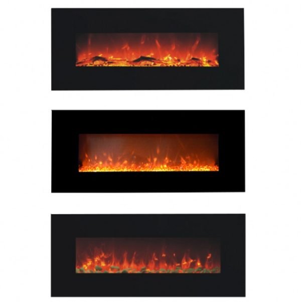 Wall-mounted electric fireplace G-01 - Image 2