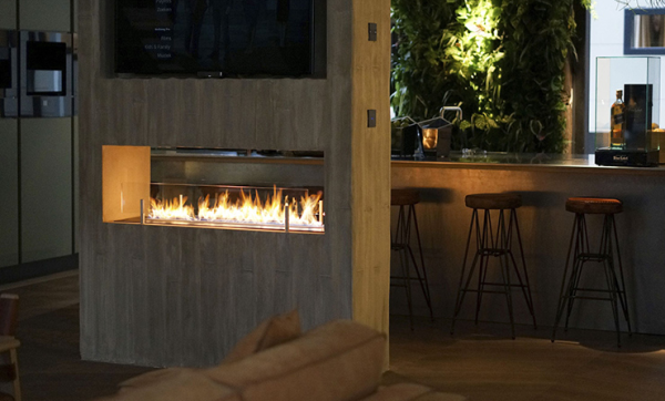 Smart ethanol fireplace long stripRX-1800 - Image 2