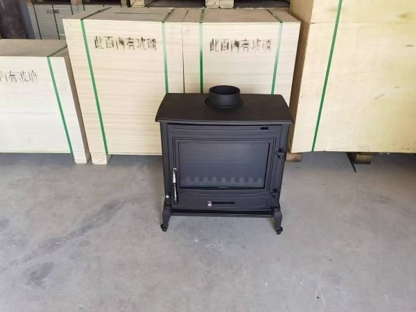 Freestanding Cast iron wood stove fireplace - Image 4