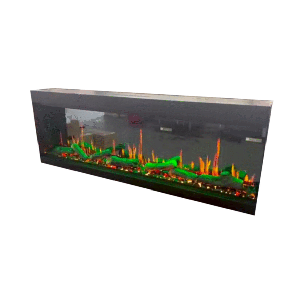 Holographic fireplace, aquarium - Image 2