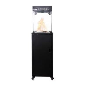 Outdoor patio gas firepit