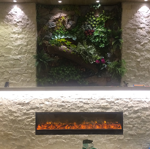 Customized electric fireplace heater 2000mm